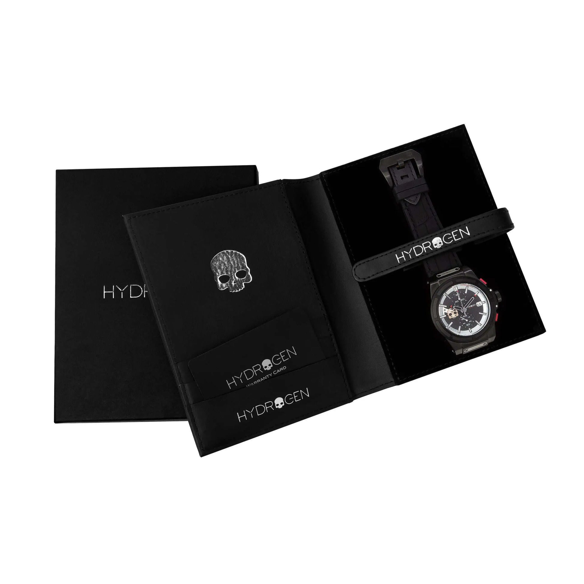 Otto Chrono black luxury sports watch