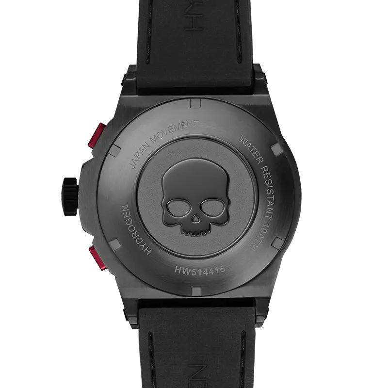 Otto Chrono black luxury sports watch