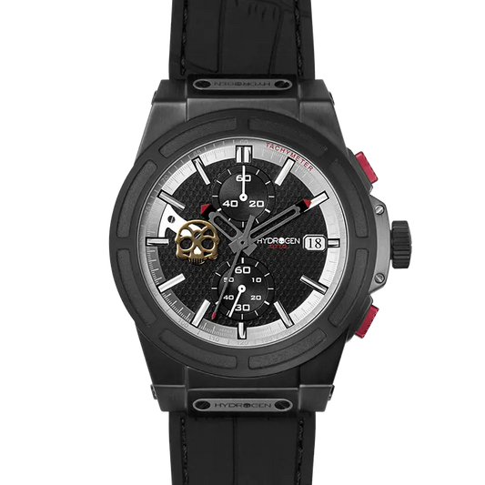 Otto Chrono black luxury sports watch
