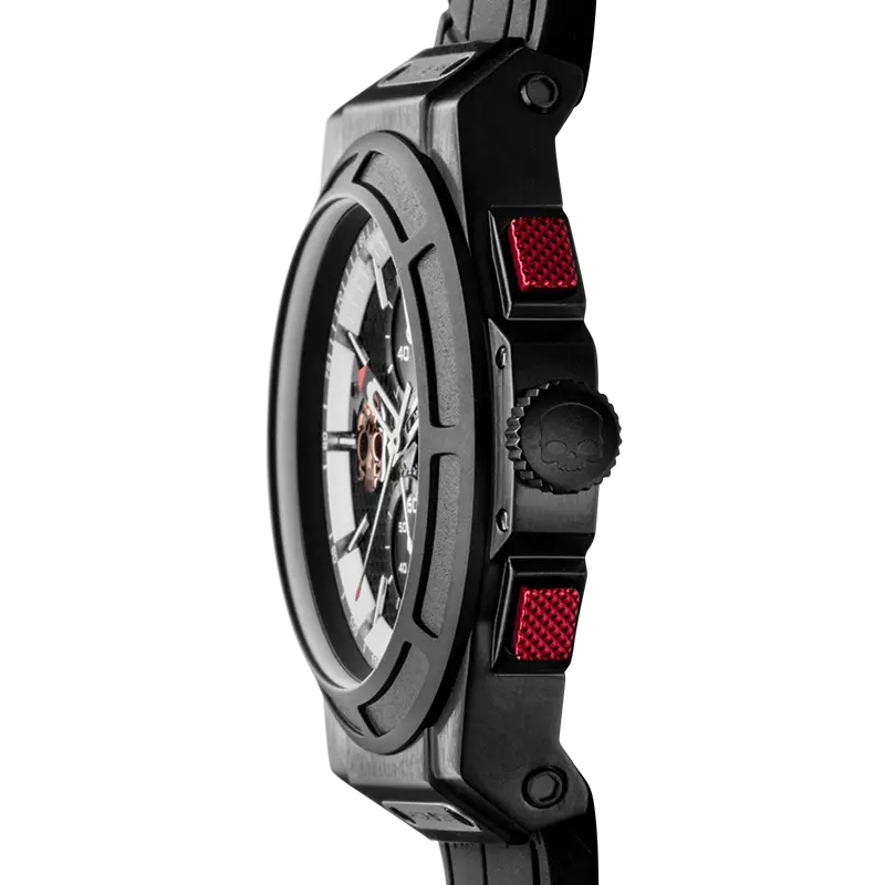 Otto Chrono black luxury sports watch