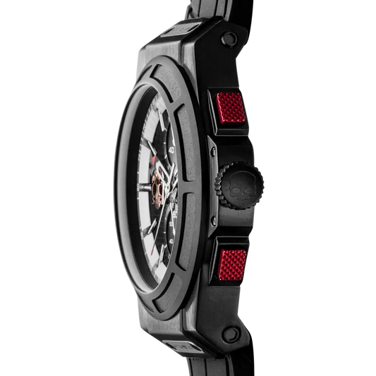 Otto Chrono black luxury sports watch