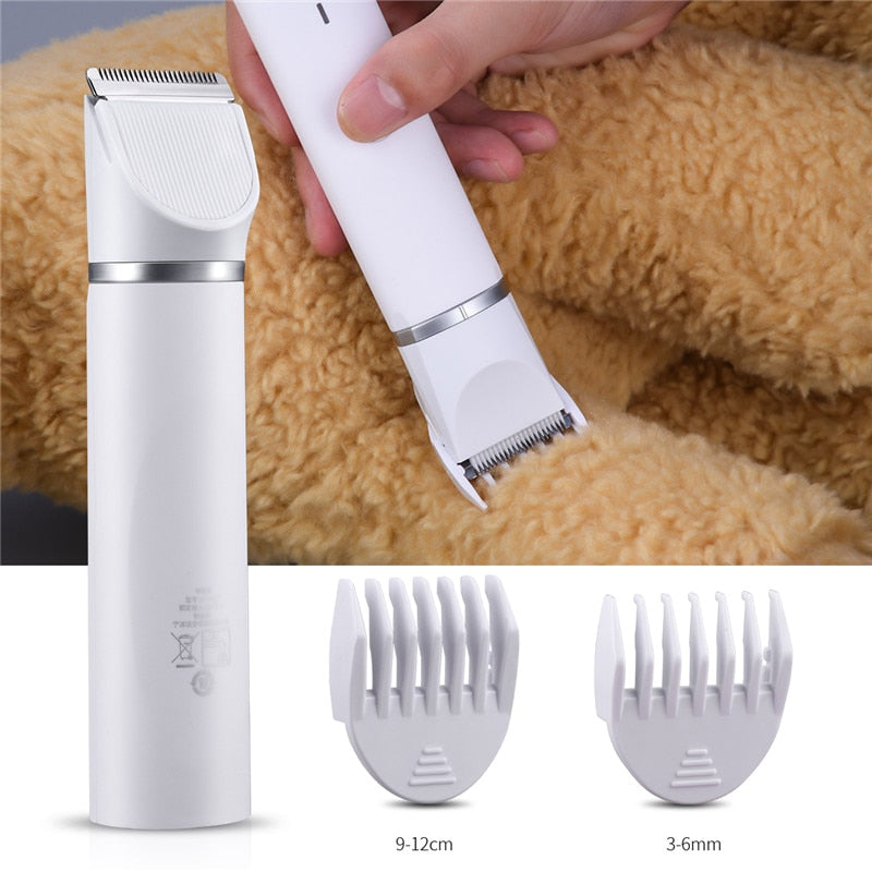 4 In 1 Dog Hair Cutter  Professional  Multifunction Pet Nail Polisher 