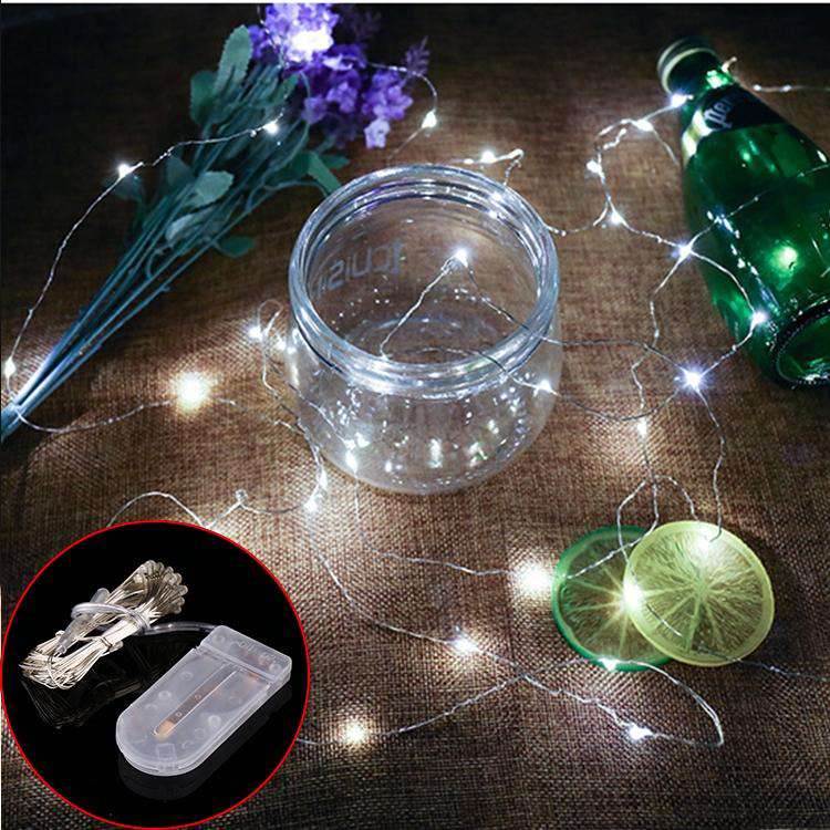 AMZER Fairy String Light 20 LED 2m Waterproof Button Battery Operated 