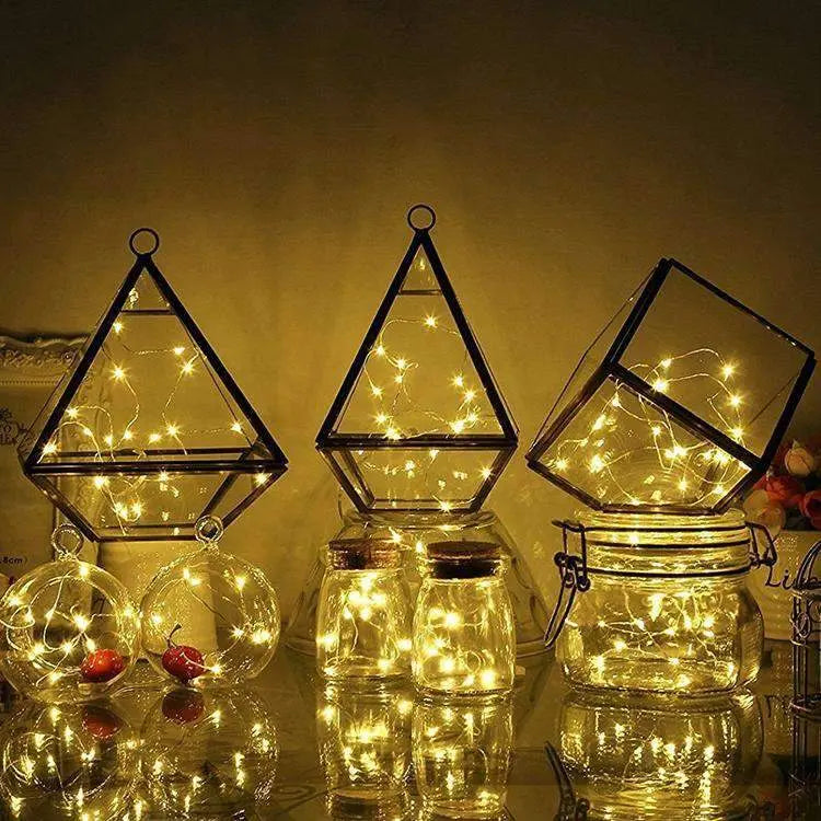 AMZER Fairy String Light 20 LED 2m Waterproof Button Battery Operated 