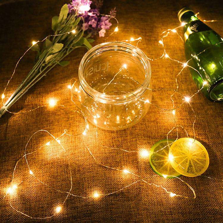 AMZER Fairy String Light 20 LED 2m Waterproof Button Battery Operated 
