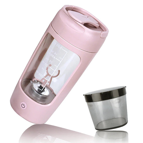 USB Electric Protein Shaker Bottle Portable 1200mAh Rechargeable 