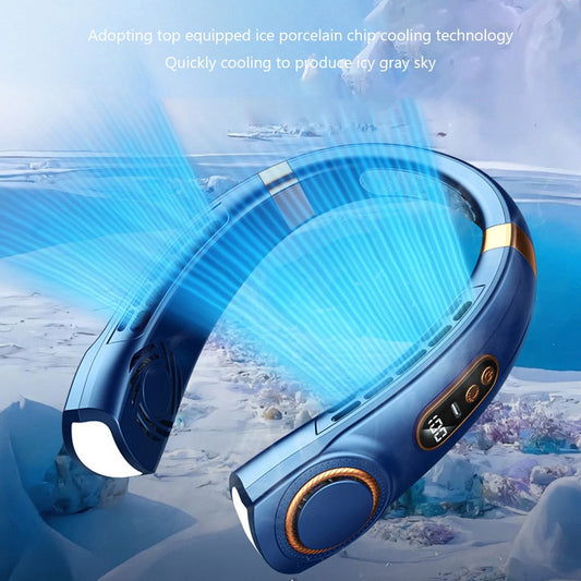Innovative LED equipped Wearable Fan 