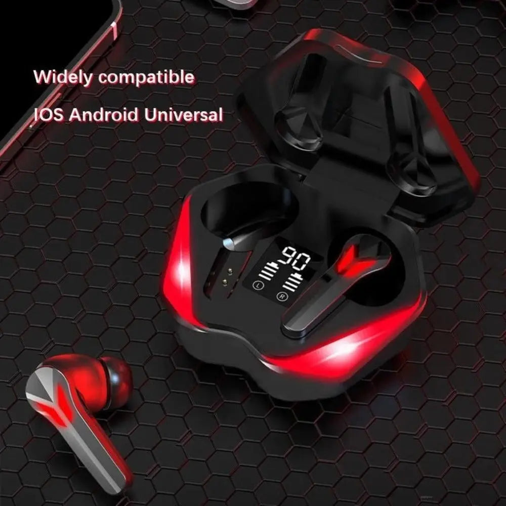 Dragon Red Flame Bluetooth Earbuds 