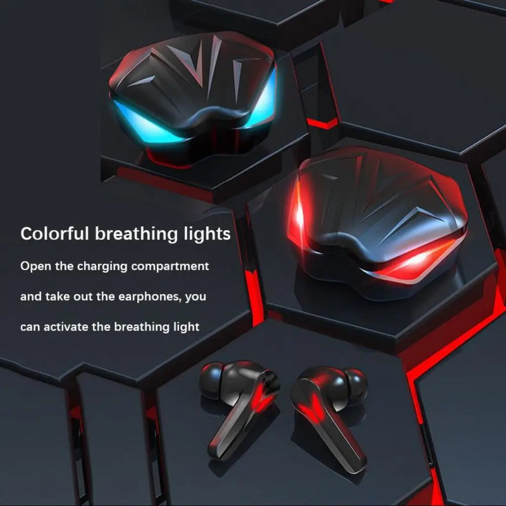 Dragon Red Flame Bluetooth Earbuds 