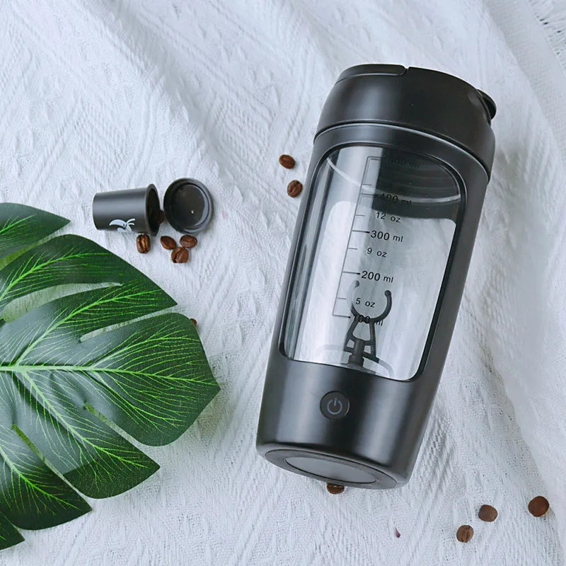 USB Electric Protein Shaker Bottle Portable 1200mAh Rechargeable 
