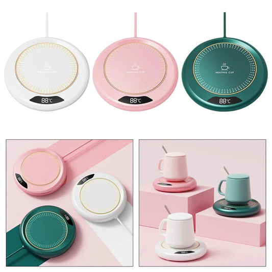 USB Smart Coffee Mug Warmer with Digital Display 