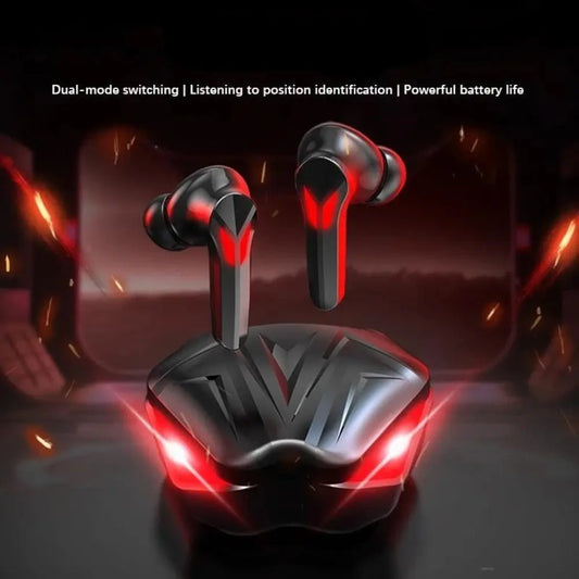 Dragon Red Flame Bluetooth Earbuds 
