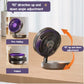 6 Inch Multifunctional Foldable Glow-in-the-dark Fan Desktop USB Mute 