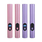 Curly Hair Straightener Iron Comb Cordless USB Charging Mini Hair 