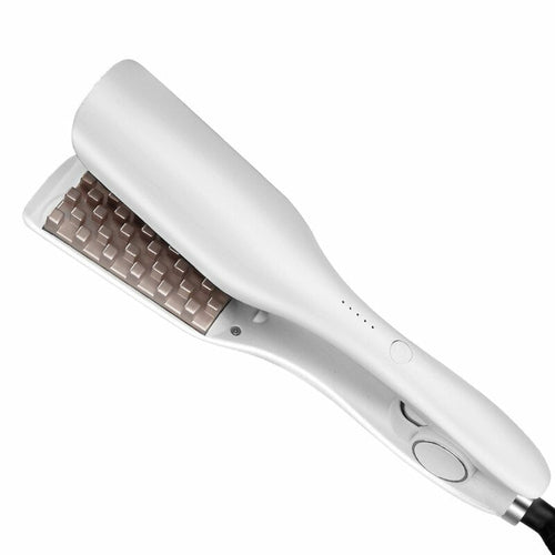 3D Grid Corn Perm Splint Professional Fluffy Ceramics Hair Curler Wave 