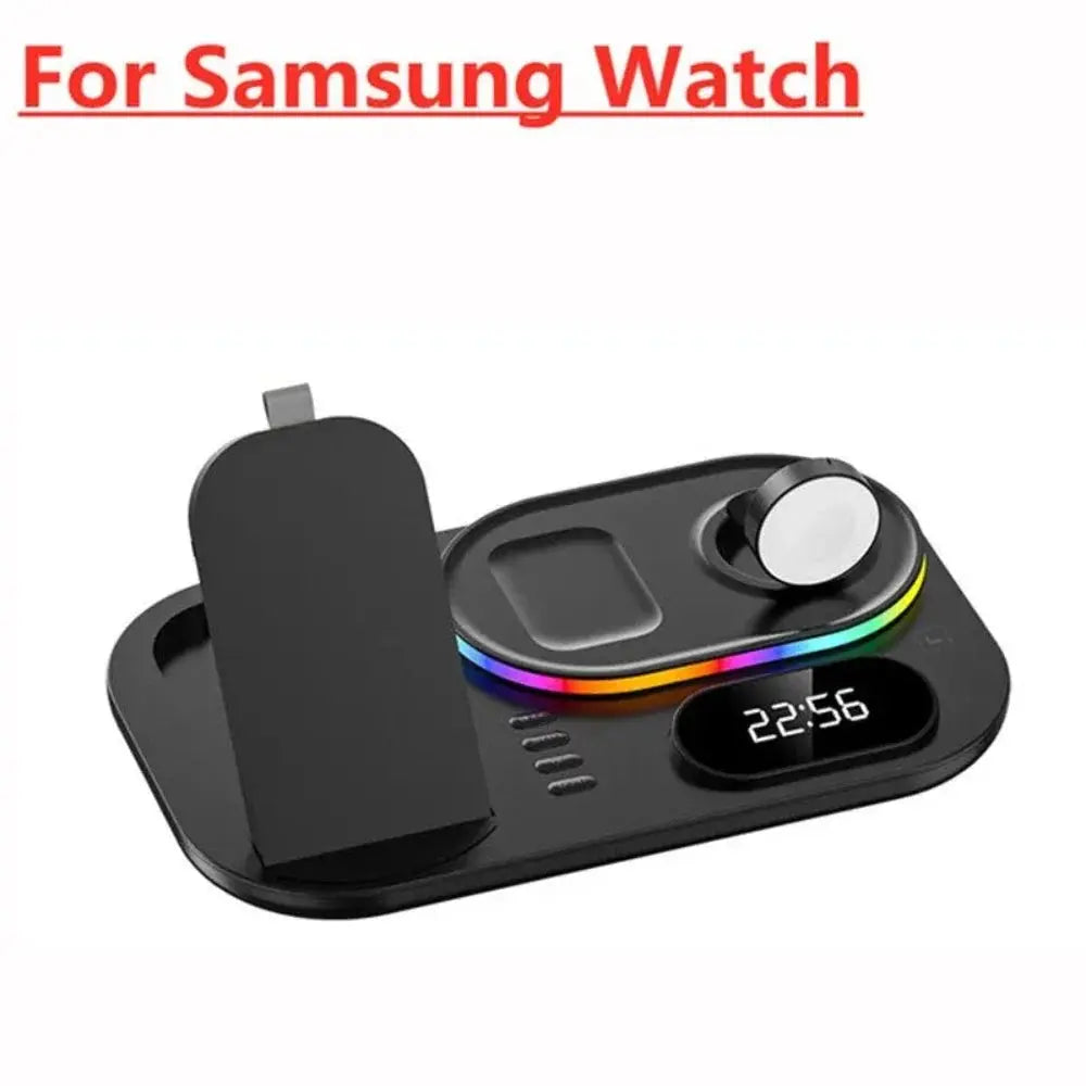 4 in 1 LED Wireless Charging Station 