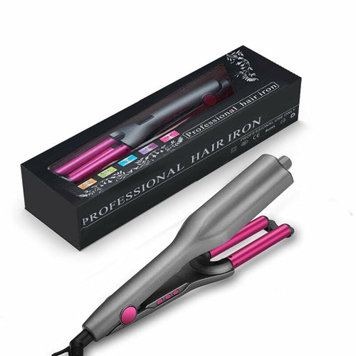 Professional Hair Curler Waves Hair Styler 3 Barrels Adjustable Size 