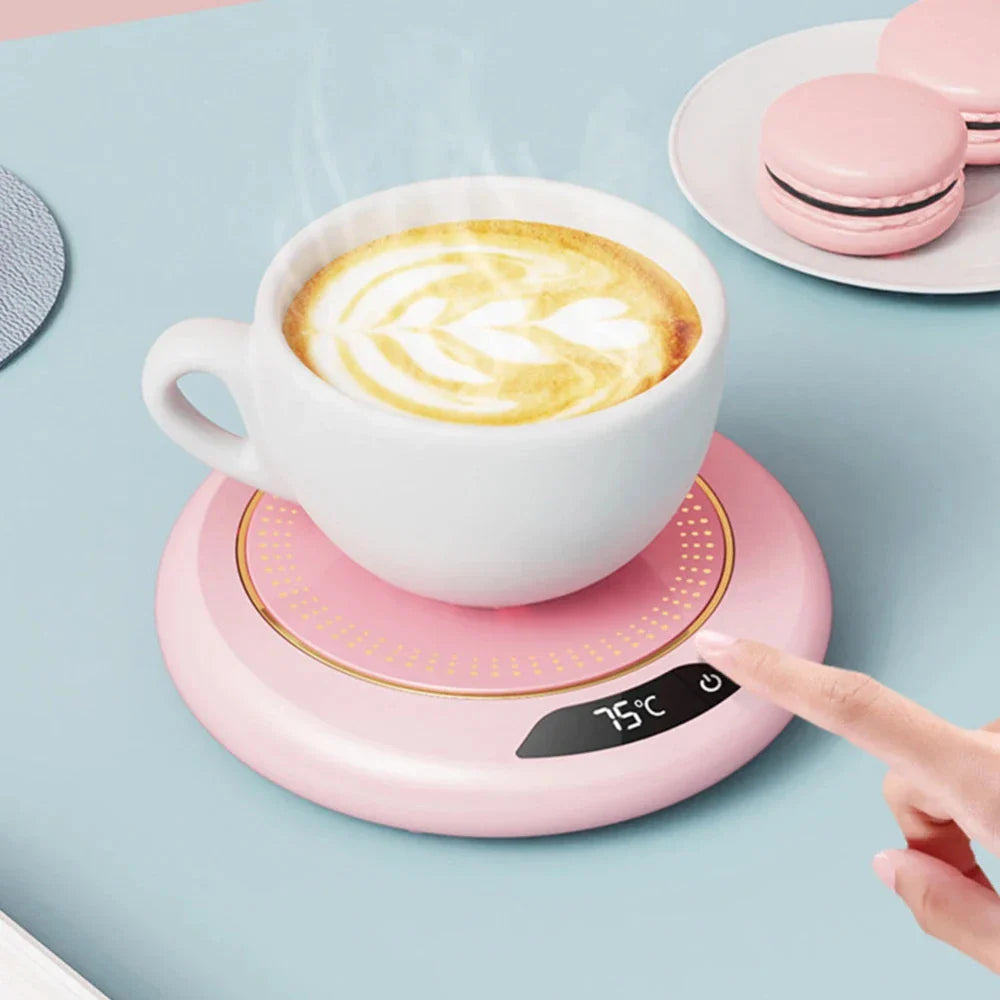 USB Smart Coffee Mug Warmer with Digital Display 