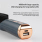 Portable Hair Straightener Curling Wireless Ion Comb USB Charge 