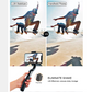Ninja Selfie Stick Tripod Stabilizer 