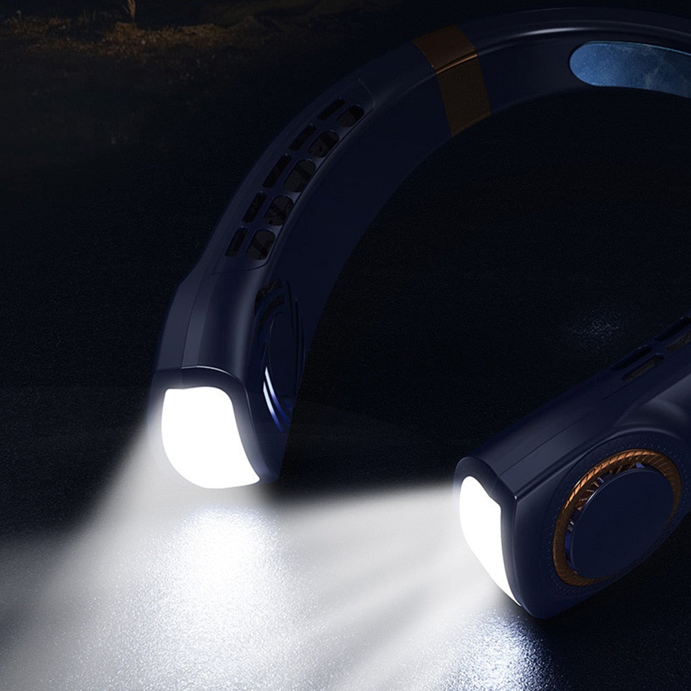 Innovative LED equipped Wearable Fan 