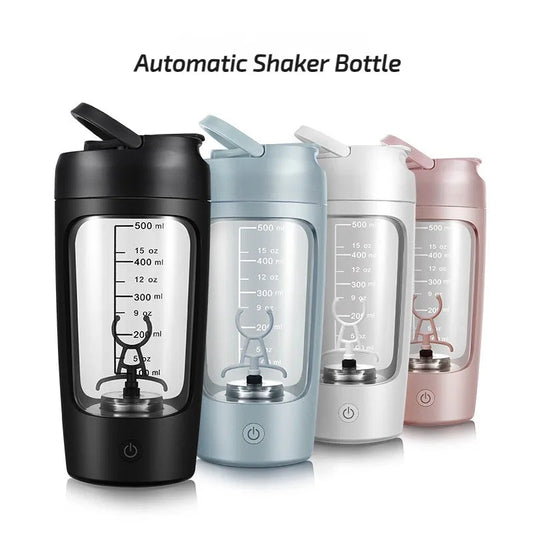 USB Electric Protein Shaker Bottle Portable 1200mAh Rechargeable 