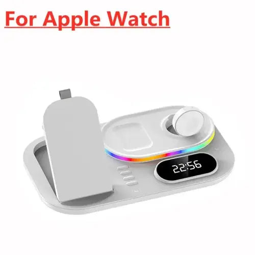 4 in 1 LED Wireless Charging Station 