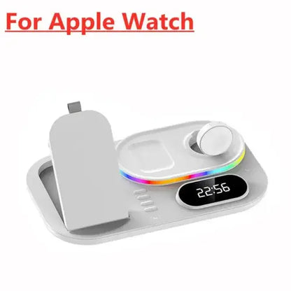4 in 1 LED Wireless Charging Station 