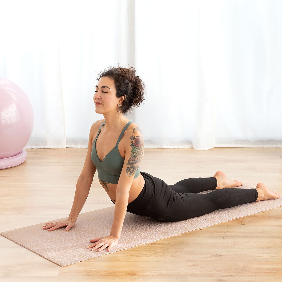 Jute Yoga Mat Jumat InnovaGoods 