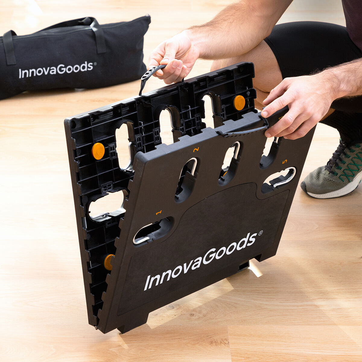 Integrated Portable Training System with Exercise Guide Gympak Max 