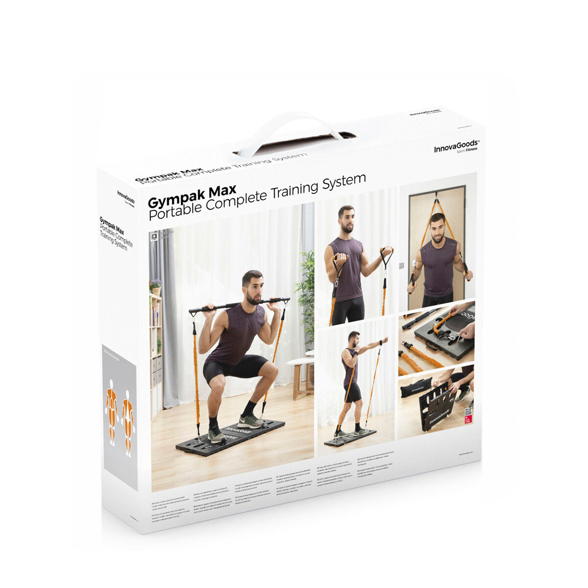 Integrated Portable Training System with Exercise Guide Gympak Max 