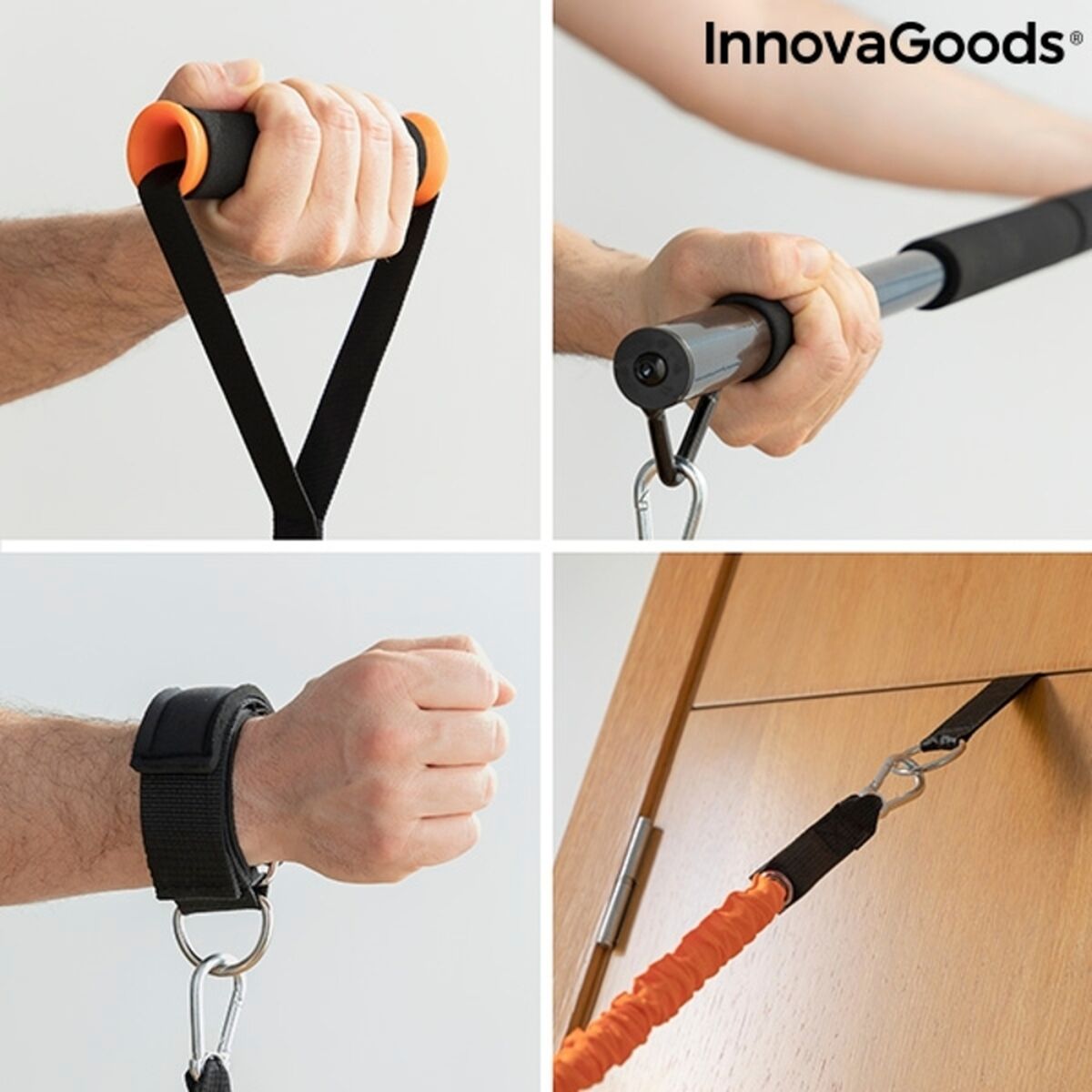 Integrated Portable Training System with Exercise Guide Gympak Max 