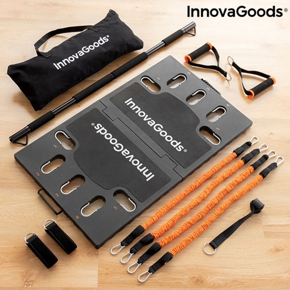 Integrated Portable Training System with Exercise Guide Gympak Max 