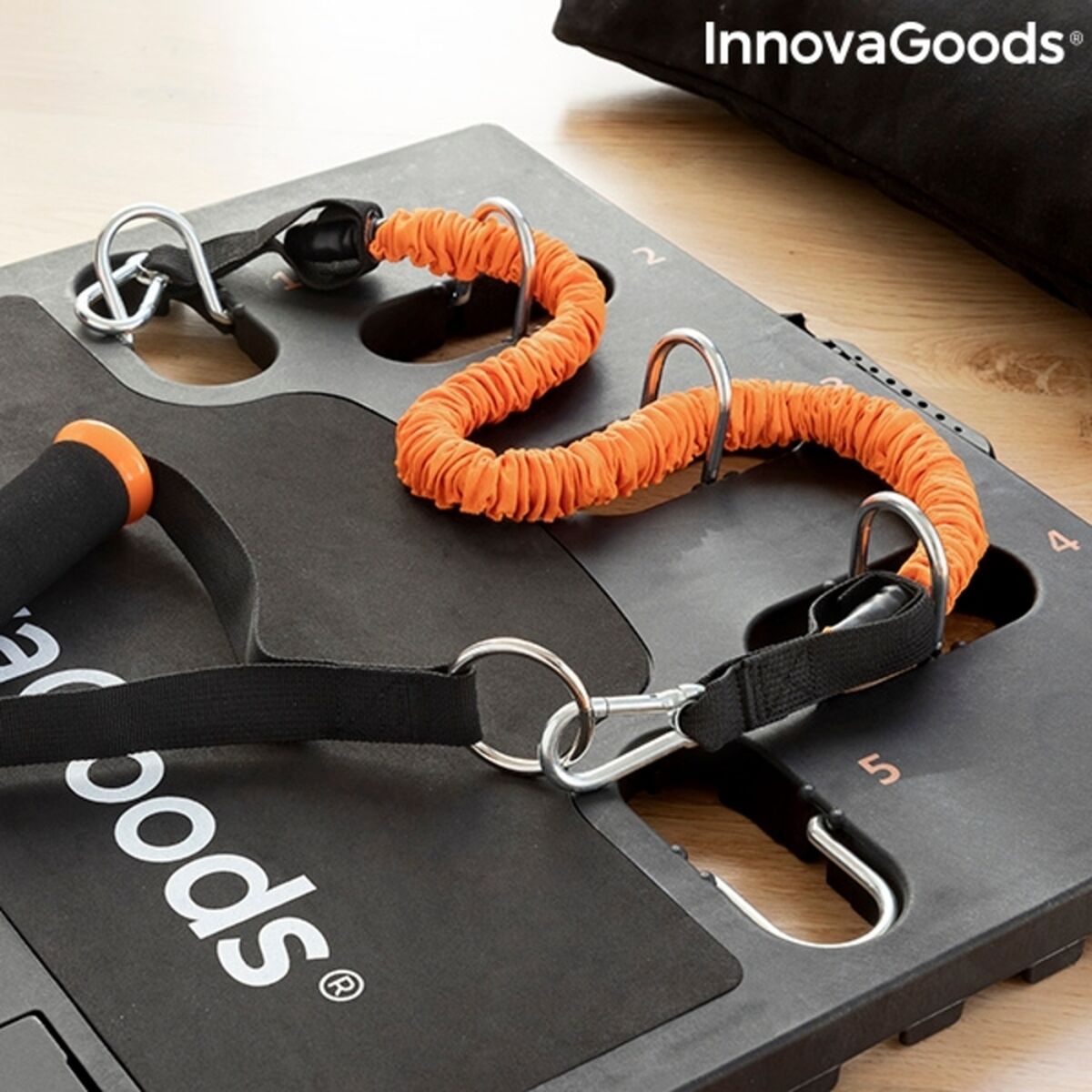 Integrated Portable Training System with Exercise Guide Gympak Max 