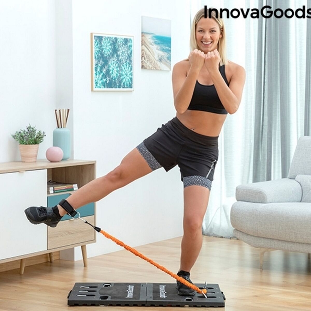 Integrated Portable Training System with Exercise Guide Gympak Max 