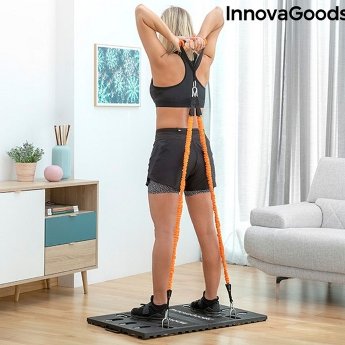 Integrated Portable Training System with Exercise Guide Gympak Max 