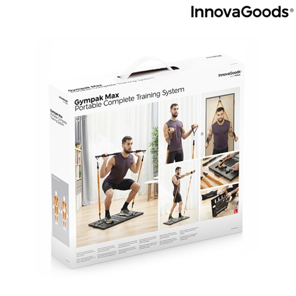 Integrated Portable Training System with Exercise Guide Gympak Max 