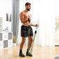 Resistance Bands Set with Accessories and Exercise Guide Rebainer 