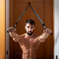 Resistance Bands Set with Accessories and Exercise Guide Rebainer 