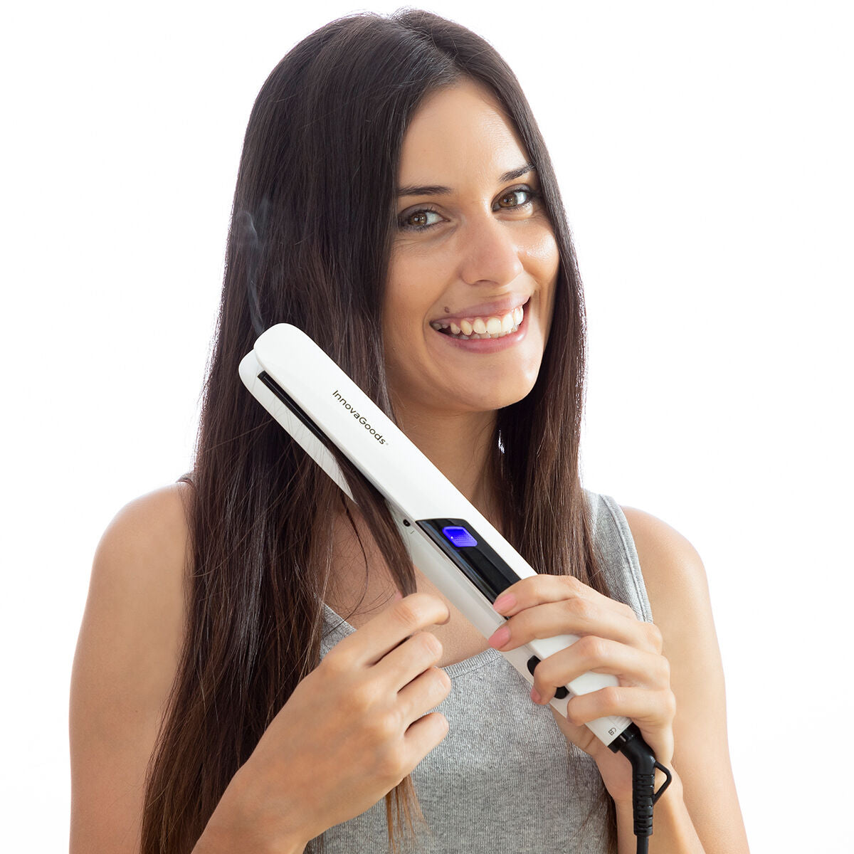 Ceramic Hair Iron with Steam Stemio InnovaGoods 36 W 