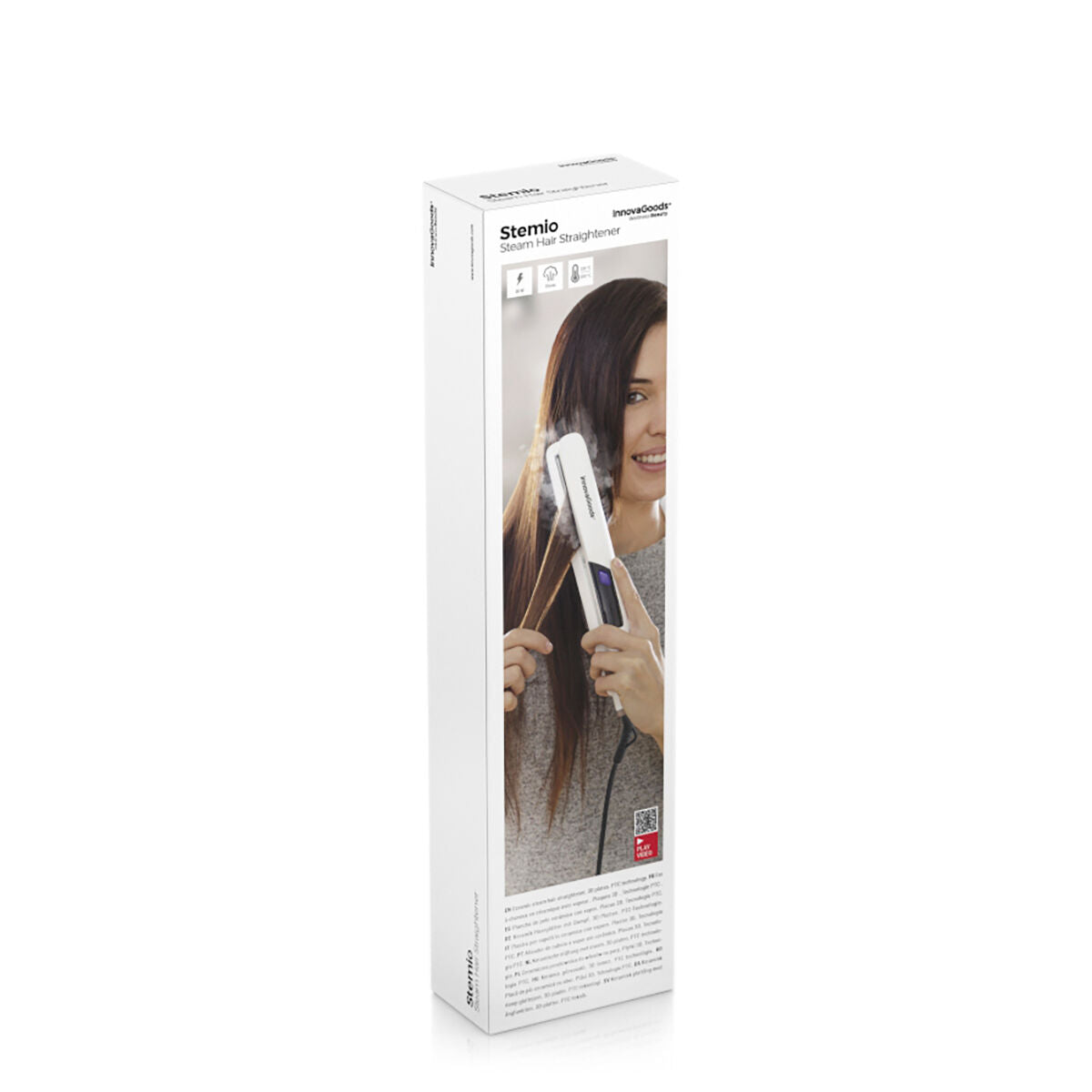 Ceramic Hair Iron with Steam Stemio InnovaGoods 36 W 