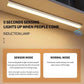 Cabinet Light USB Rechargeable Motion Sensor LED Bar Light Induction Night Light Portable Kitchen Bedside Wardrobe Closet Aisle No BrandLK