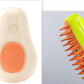 Steamy Cat Brush Cat Dog Grooming Comb Electric Self Cleaning Steam 