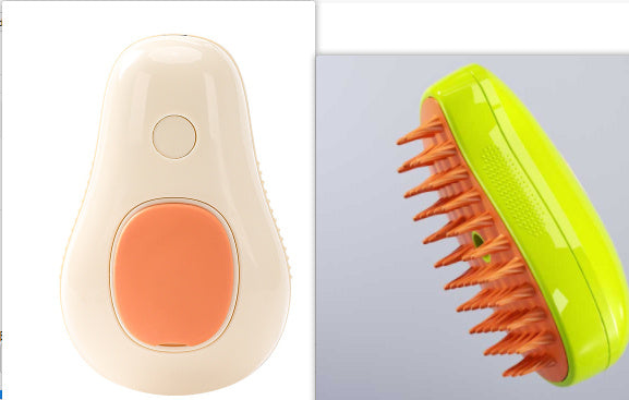 Steamy Cat Brush Cat Dog Grooming Comb Electric Self Cleaning Steam 