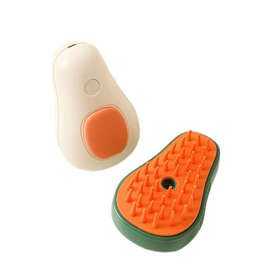 Steamy Cat Brush Cat Dog Grooming Comb Electric Self Cleaning Steam 
