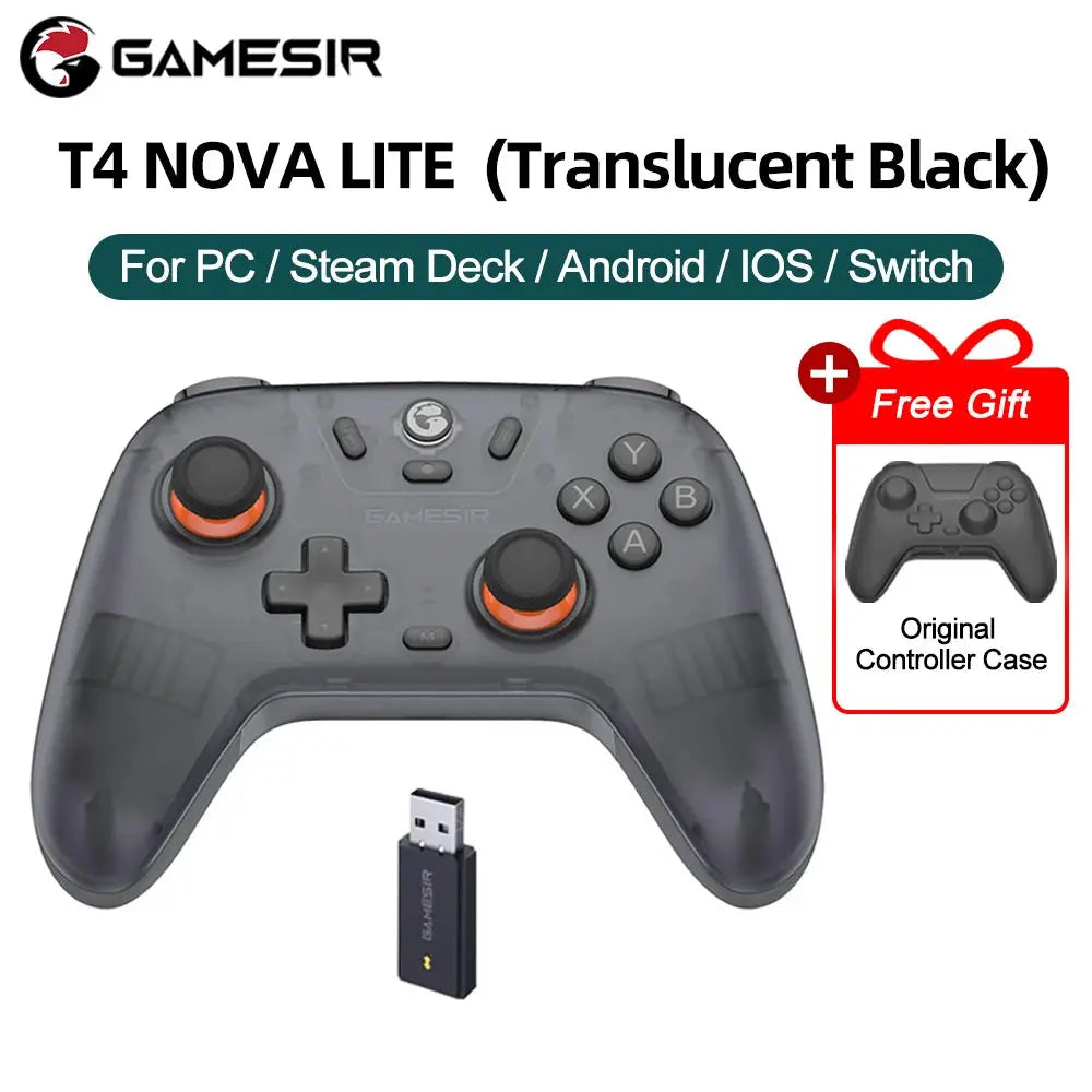 Gamesir Nova Lite Gamepads PC for Nintendo Switch 2 Controller Switch Steam Android iOS iPhone Controle Hall Effect Joystick - No BrandLK