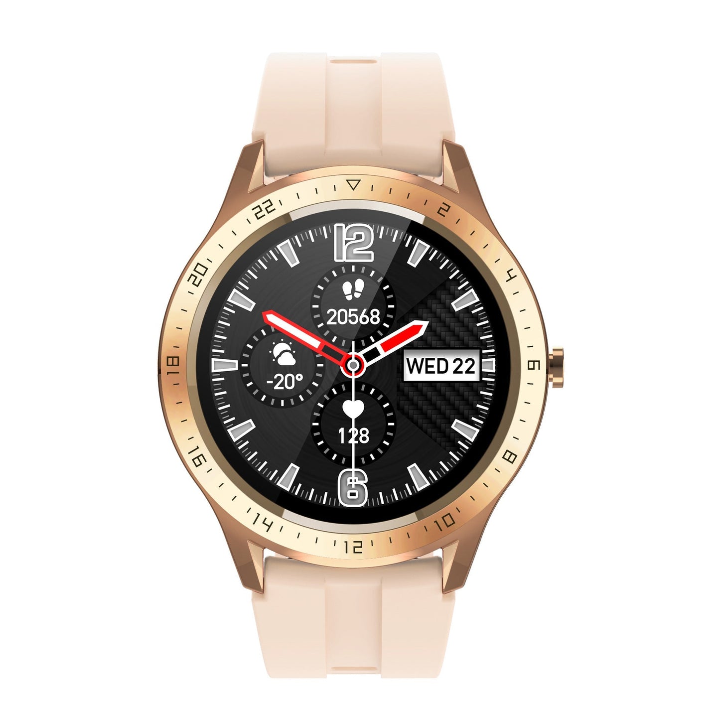 Smart Heart Rate Blood Pressure Monitor Watch 