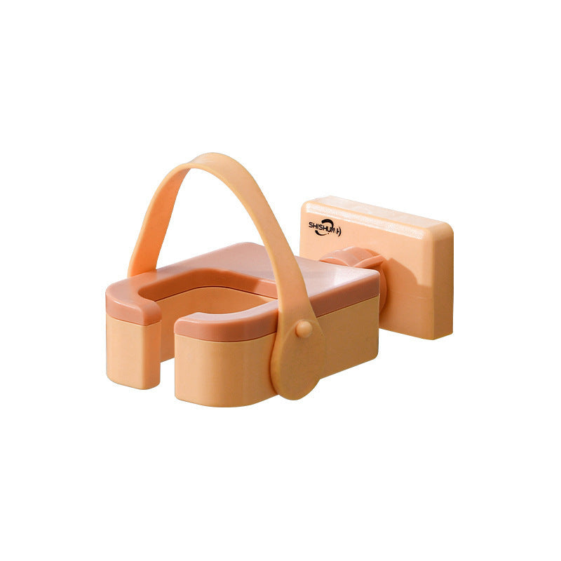 Hair Dryer Rack Toilet Wall-mounted Punch-free Multifunctional 