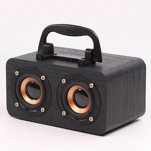 Wooden Wireless Bluetooth Speaker Portable Outdoor 