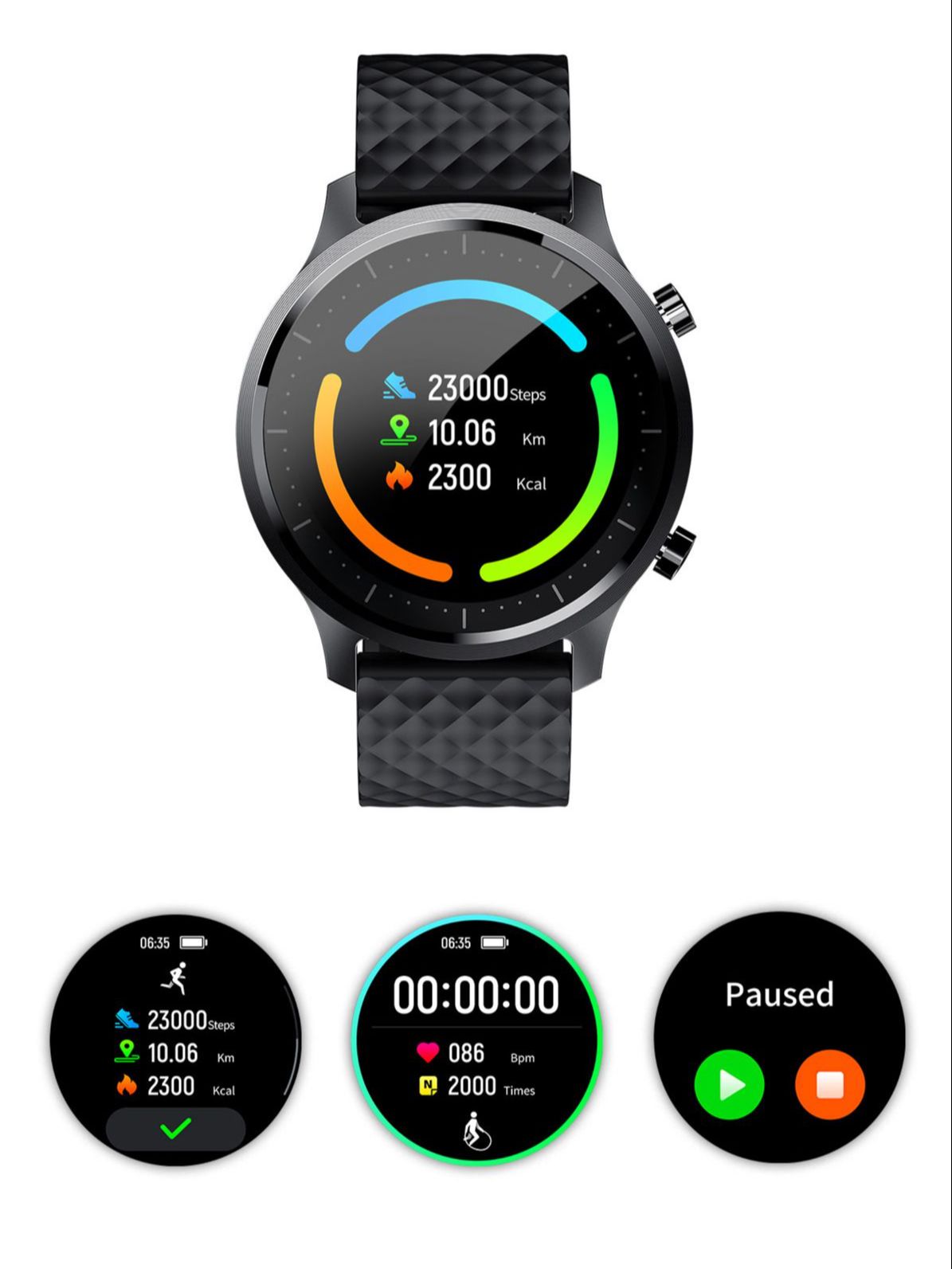 High-definition Heart Rate Monitoring Smart Bracelet 